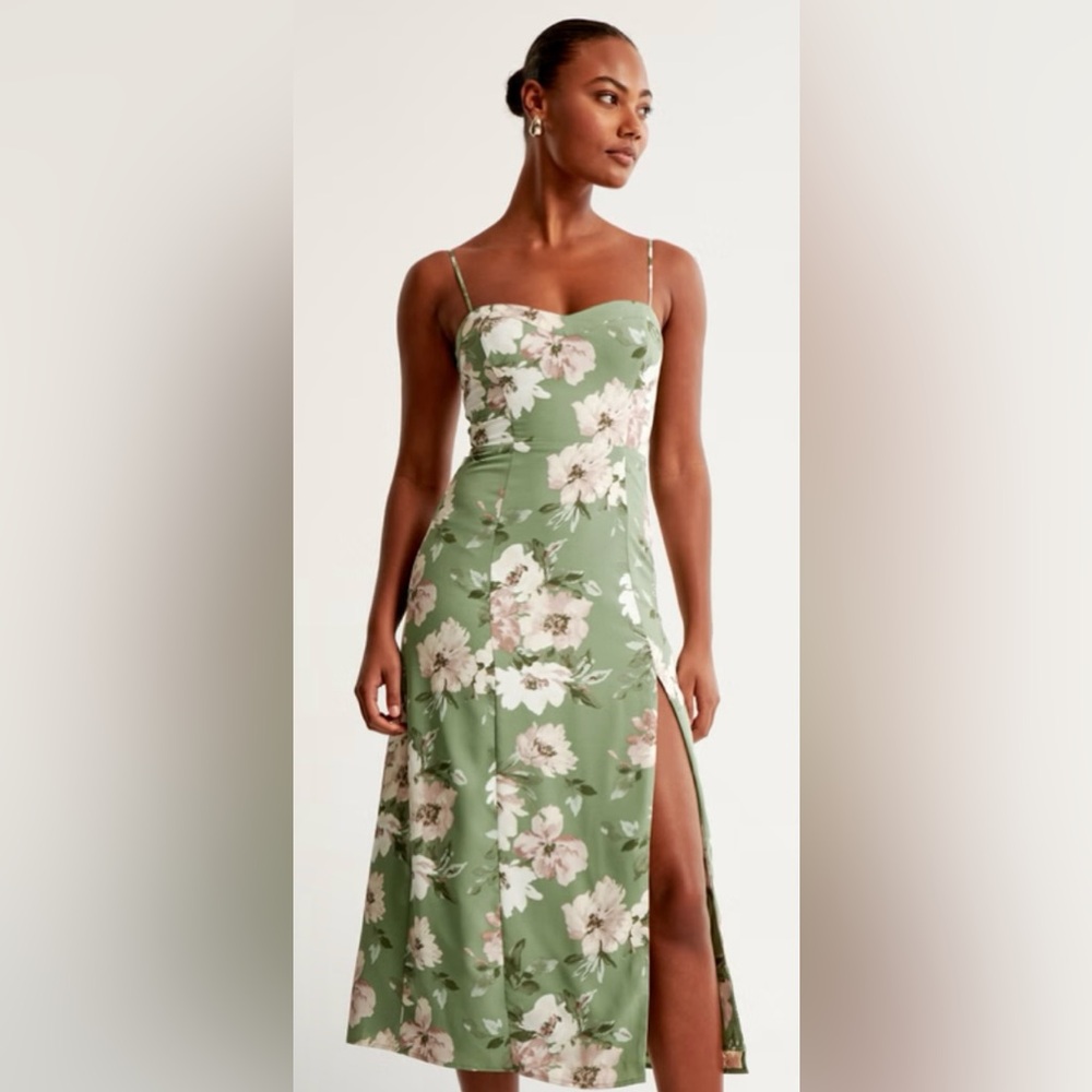 Abercrombie & Fitch Camille Midi Dress